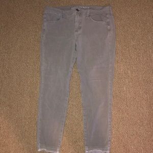 American Eagle Soft Gray Jeggings
